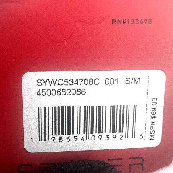 Spyder Insulated Ski Winter Sports Black Gloves Women's Size Small / Medium NEW - Picture 15 of 15